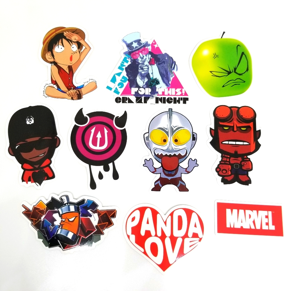🔴10 VSCO waterproof vinyl stickers
